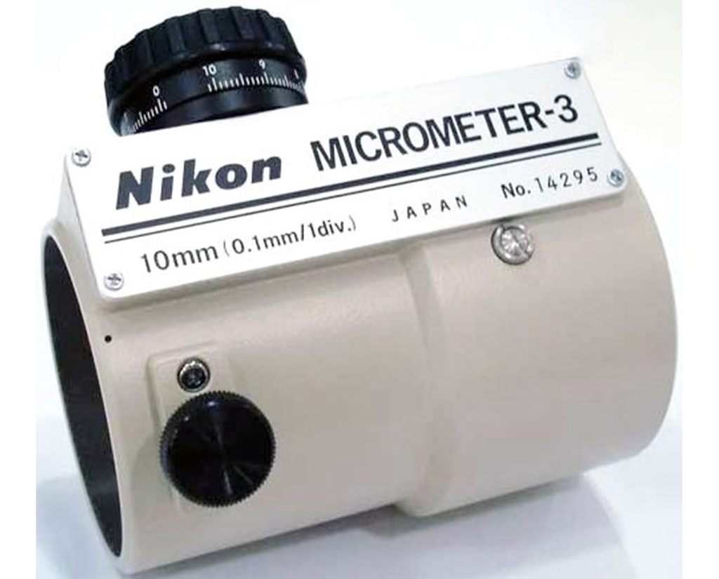 Micromètre En Verre Optique Transparent - Pour Mesures Précises Au Microscope - Neuf